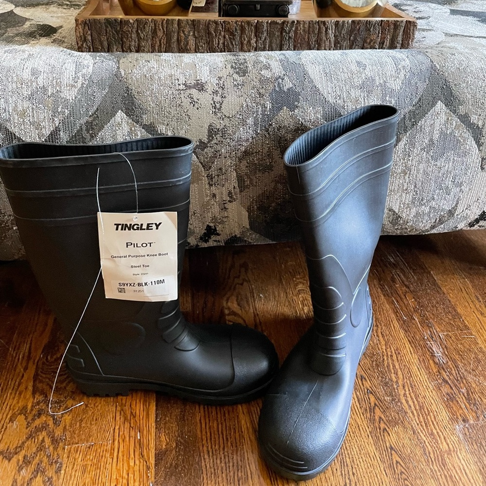 Mens Steele Toe Muck (Work) Boots